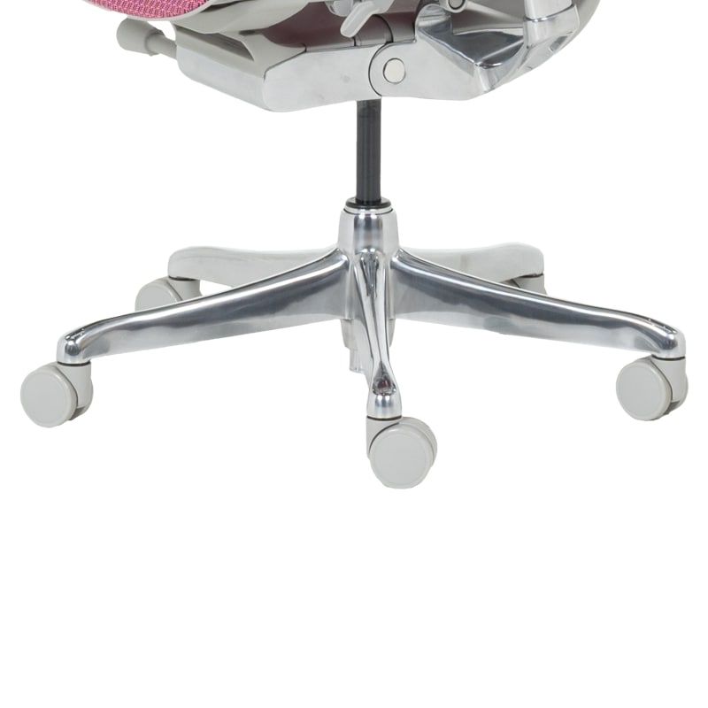 Ергономичен стол IOO Elite 2 сива рамка-розов